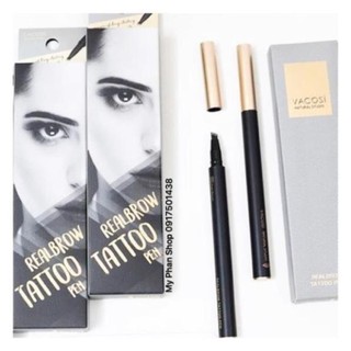 Cọ dạ nước săm vẽ chân mày Vacosi RealBrow Tattoo Pen
