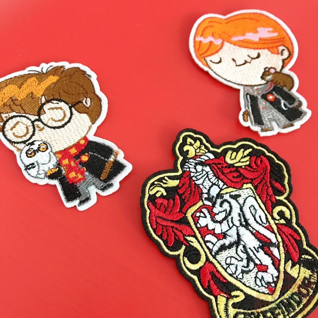 ☸ Movie：Harry Potter Patch ☸ 1Pc Harry / Ron Diy Sew on Iron on Patch