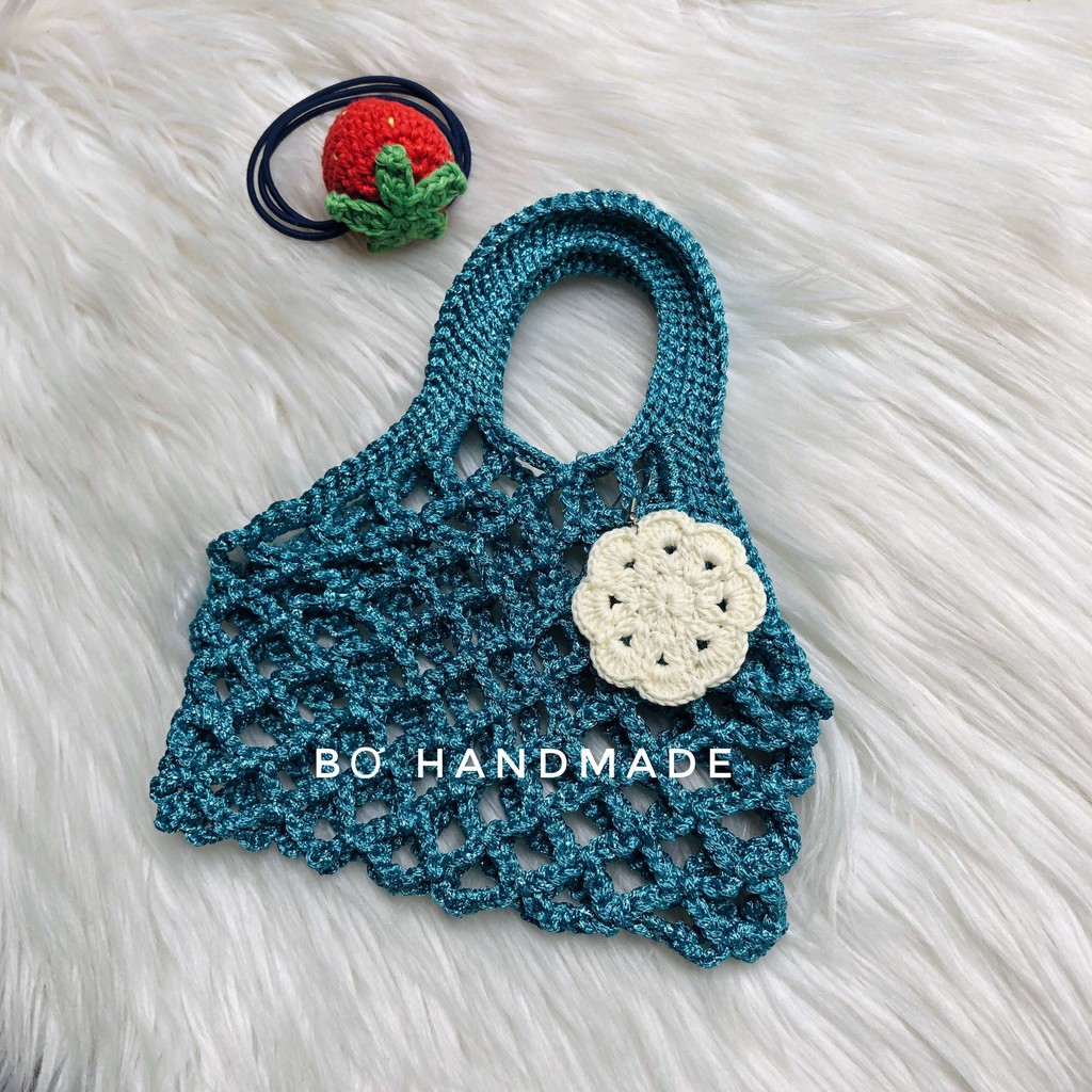 Túi đựng Li Xì tết màu sắc cho bé yêu móc len Handmade cực đáng yêu và thời trang