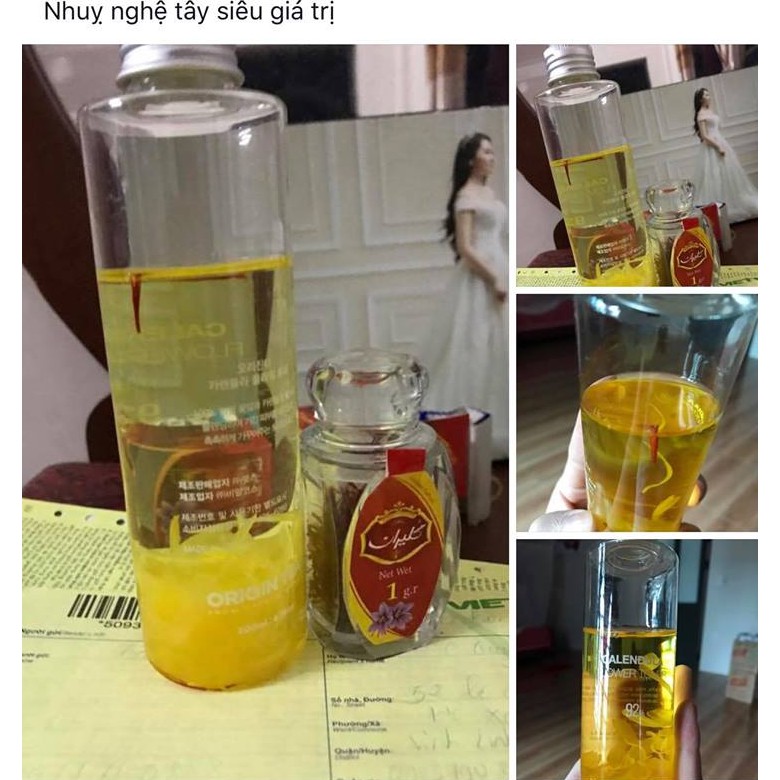 (tặng  kèm quà   )Saffron Negin Iran- Nhụy hoa nghệ tây hàng chuẩn bao giá thị trường (ảnh thật, hàng có sẵn)