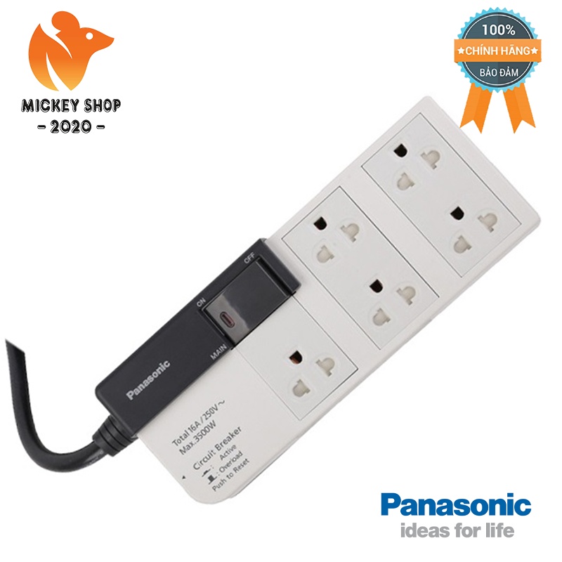 Ổ CẮM CÓ DÂY CAO CẤP PANASONIC WCHG2836 / WCHG28334 / WCHG28352 / WCHG24332W-VN / WCHG24332