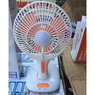 Quạt tích điện có đèn km-f0166