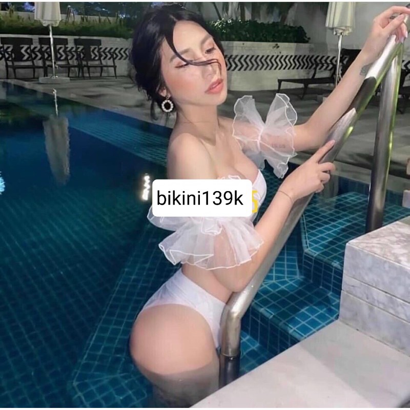 BiKiNi đồ bơi 2 mảnh cúp ngực sexy kèm bông tay