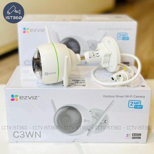 Camera Wifi Ezviz ngoài trời CS-CV310 (EZVIZ C3WN) 1080P, Hàng chính hãng, bảo hành 24 tháng