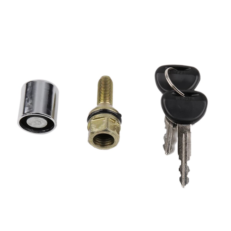 Bộ Ổ Khóa Bánh Xe Kèm Chìa Cho Mitsubishi Pajero Montero V24 V31 V32 V33 V36 V43 V44 V45 V46 V73 V77 4G54