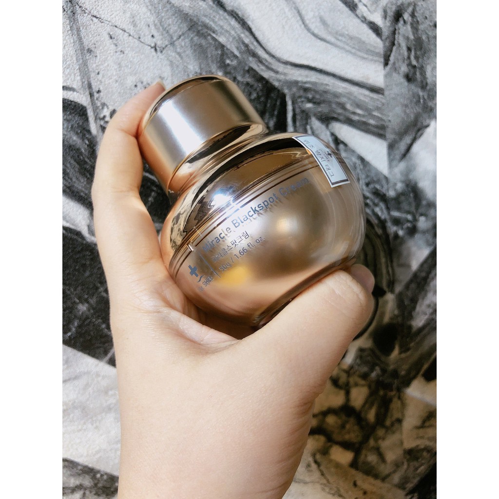 Lọc Sắc Tố Phân Tử Hidro Chuyên Sâu Nám MIRACLE BLACKSPOT CREAM