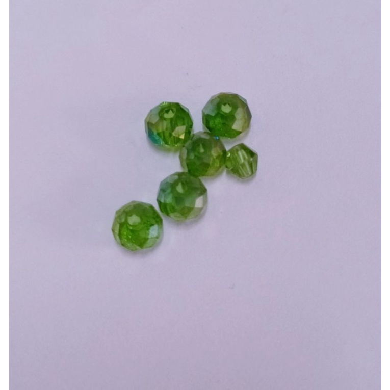 Hạt đá giác mài thanh tẩy bài, làm handmade, xỏ DIY, sưu tầm