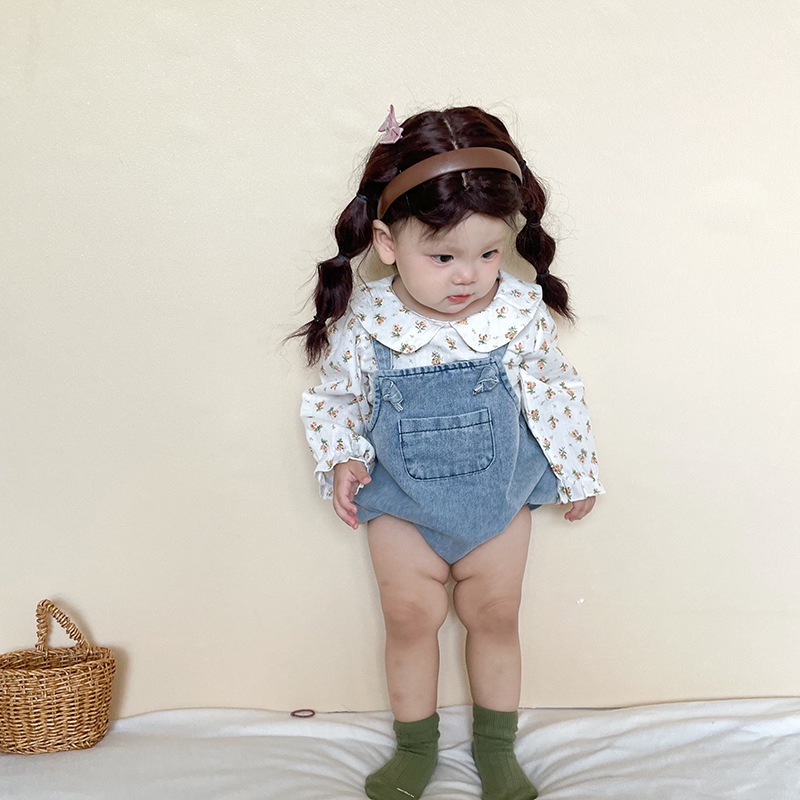 Áo Sơ Mi Công Chúa Tay Dài Dễ Phối Đồ Thời Trang Cho Bé Gái