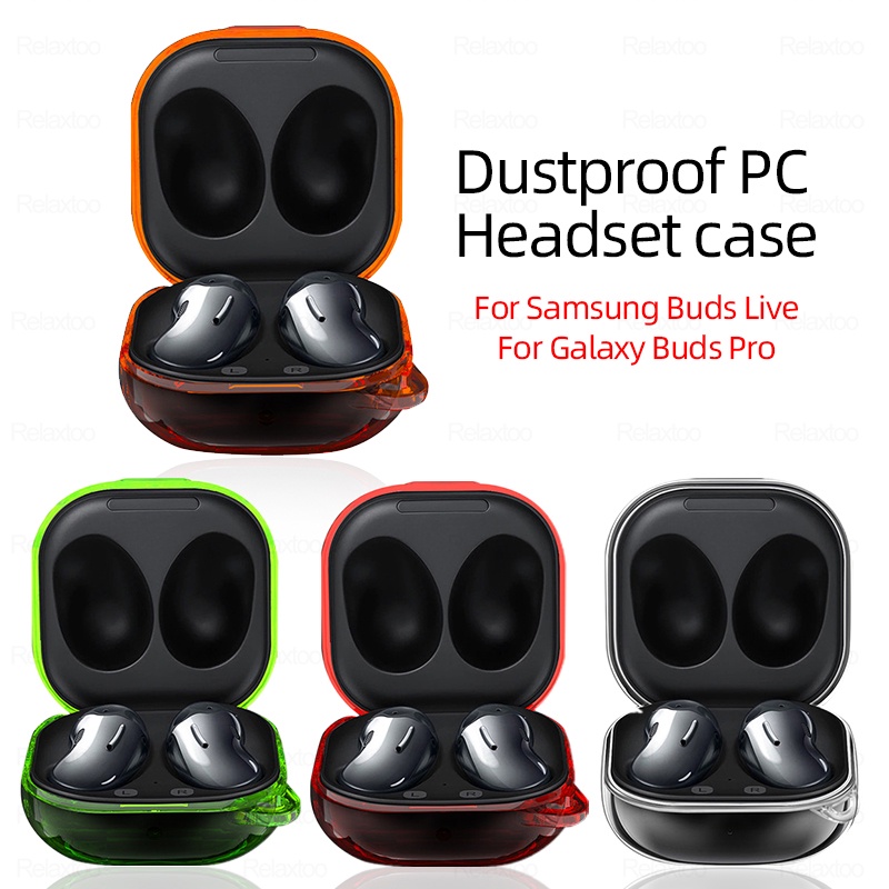 Vỏ bảo vệ hộp sạc tai nghe Samsung Galaxy Buds Live / Bud Pro bằng PC chống sốc chống bụi
 #5