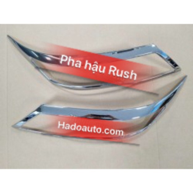Ốp viền đèn pha hậu Toyota Rush 2018