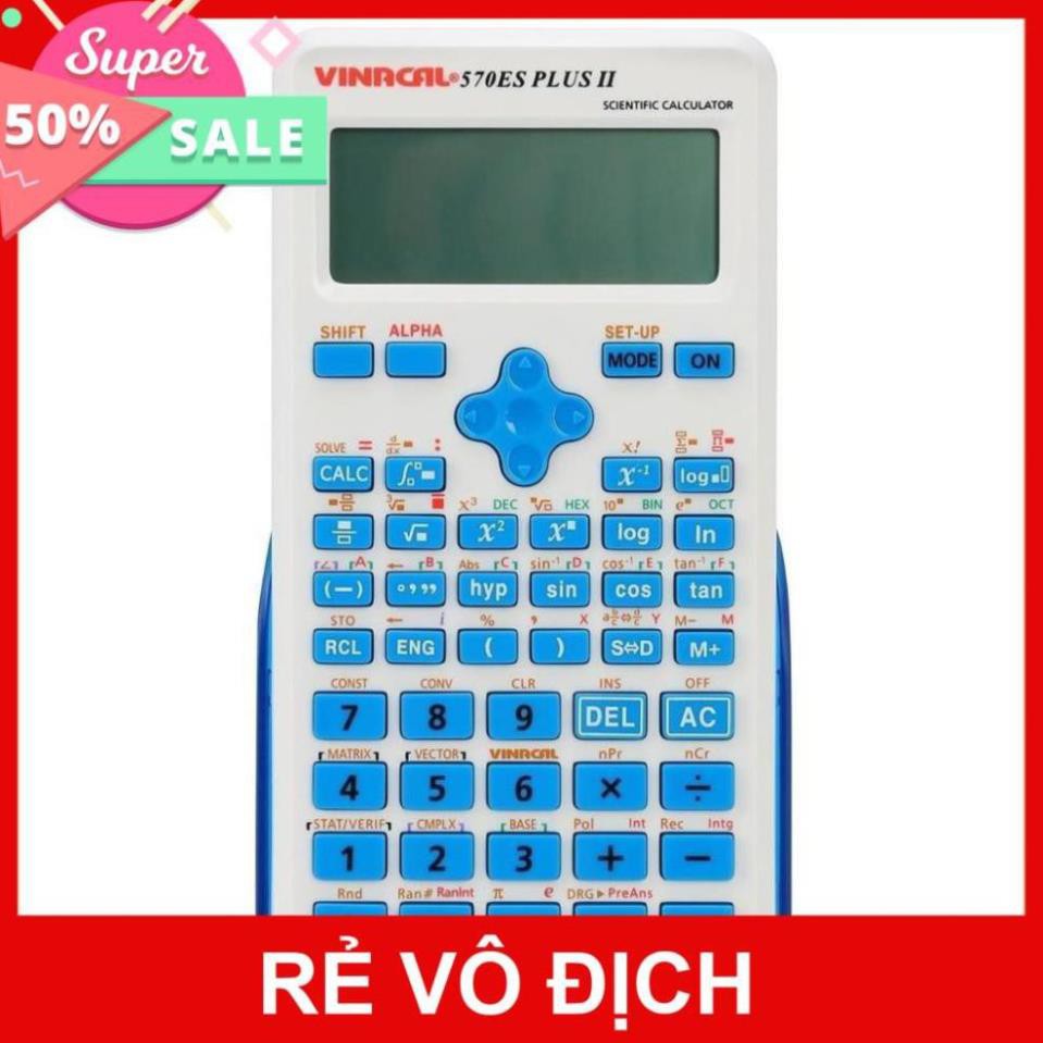 Máy tính học sinh VINACAL 570ES Plus II