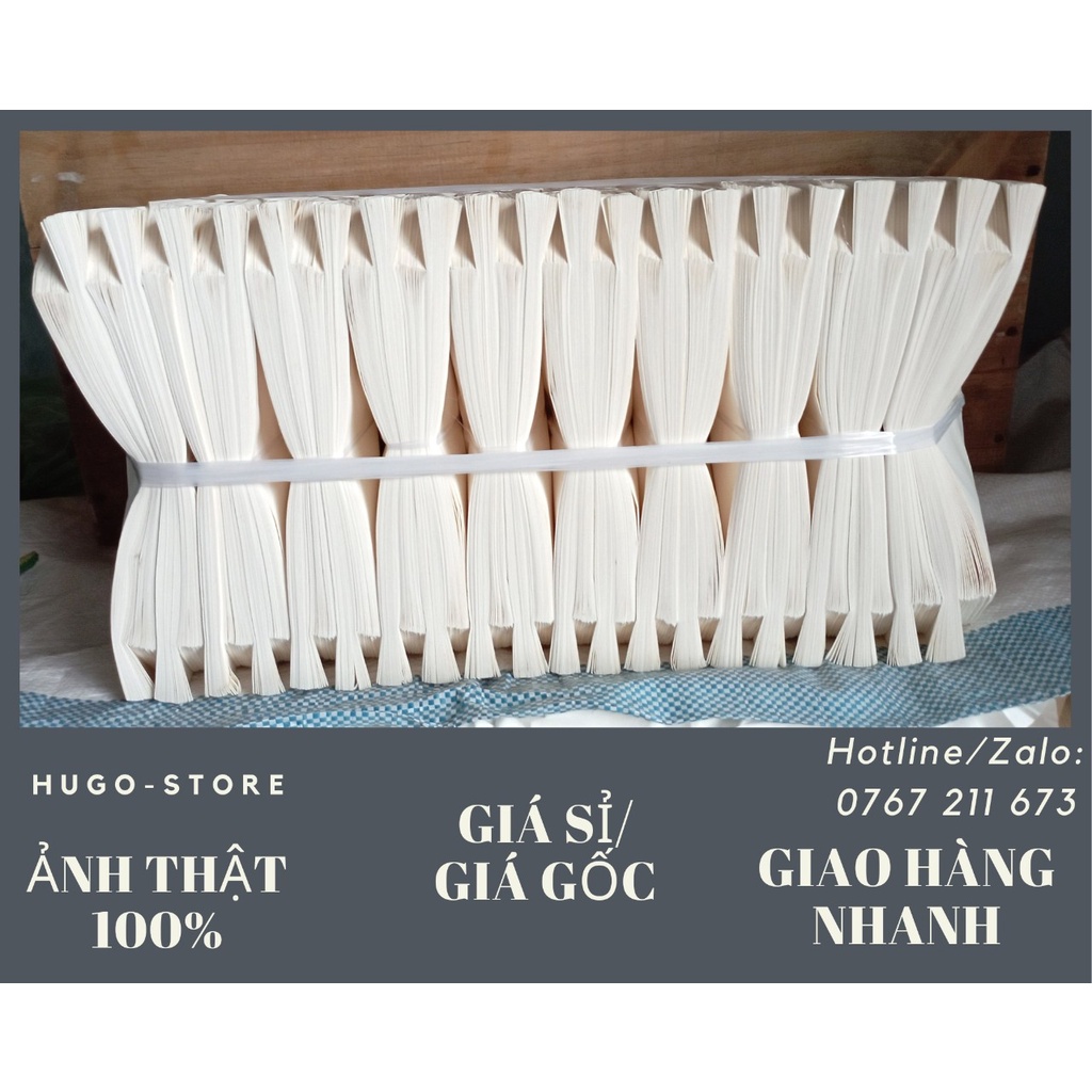 Set 1000 Túi giấy đựng thực phẩm - bánh mì - cà phê - trà - thức ăn nhanh..., kích thước 21x15cm - Hugo-Store