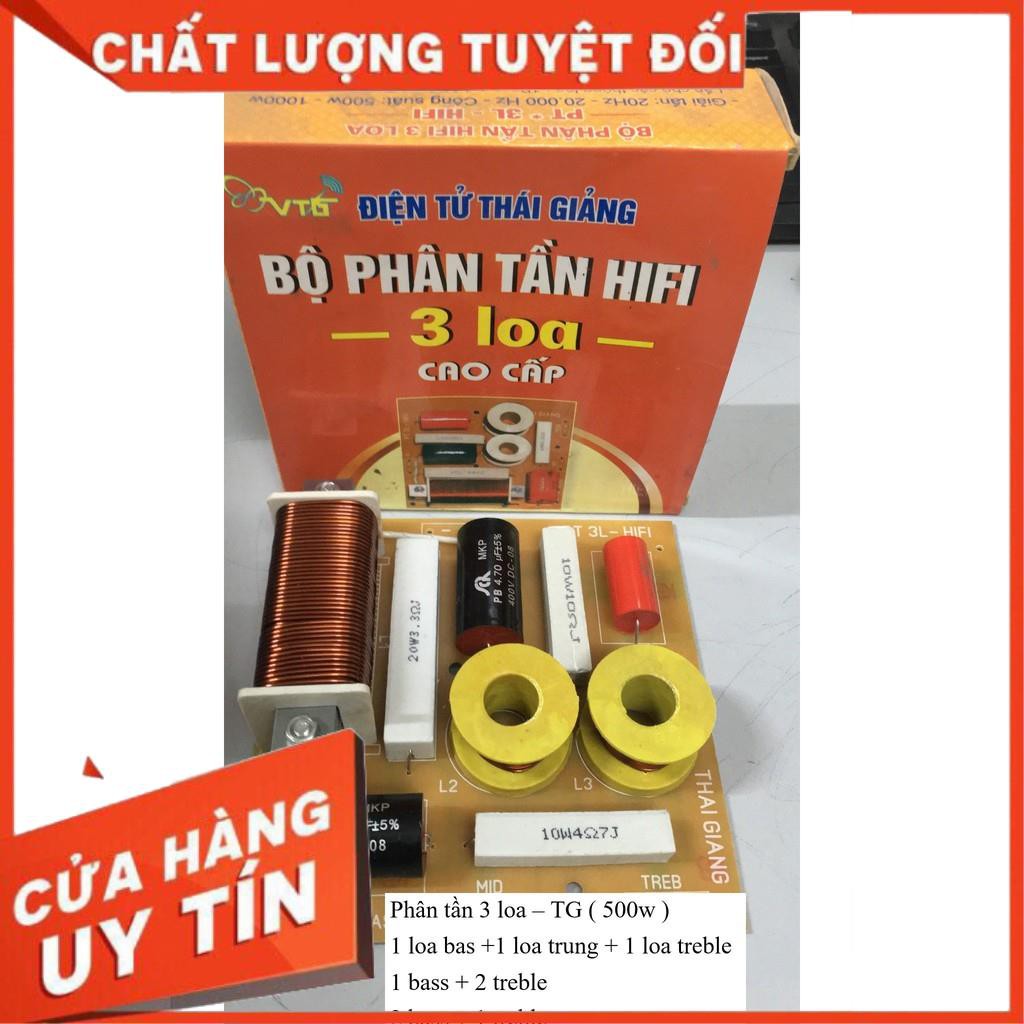 Bộ Phân Tần HIFI 3 loa Thái Giảng công suất 500w - 1000w