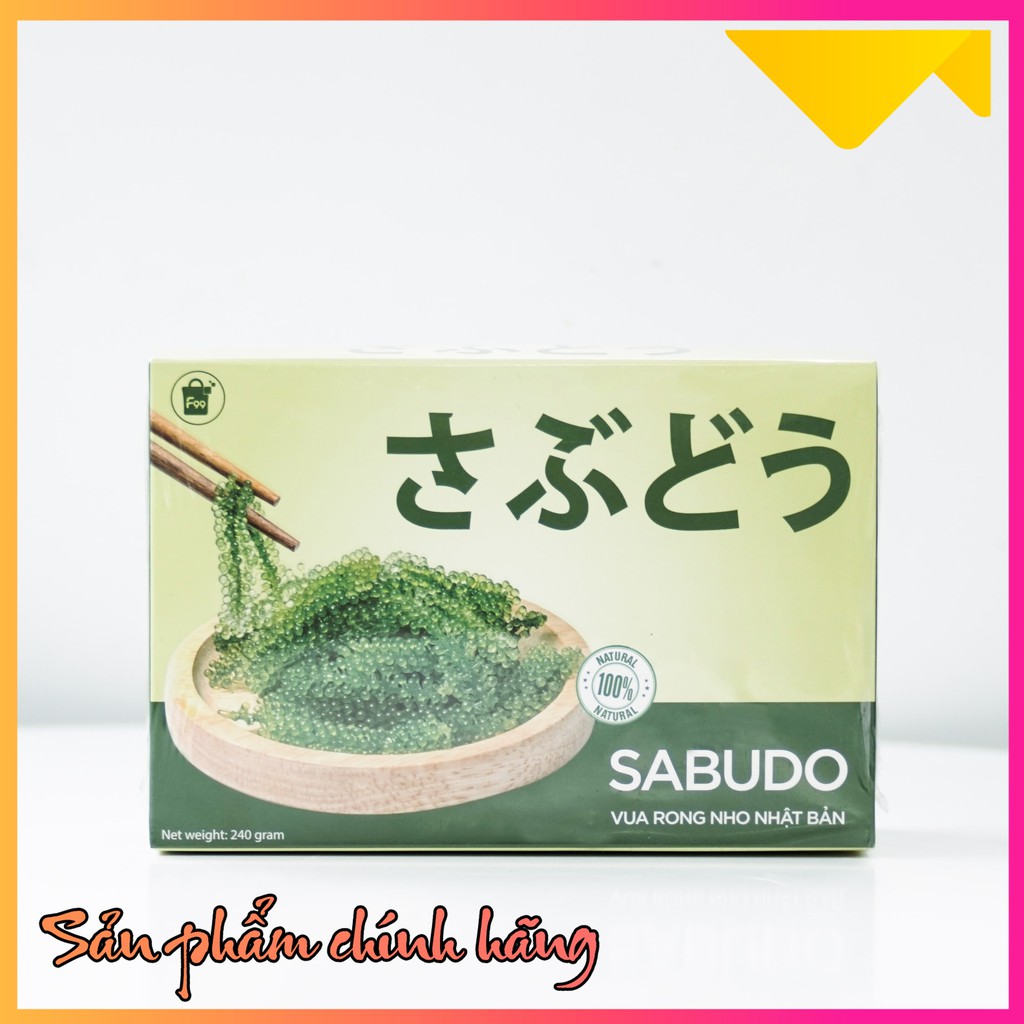 Rong nho tươi tách nước SABUDO 1 hộp 240g