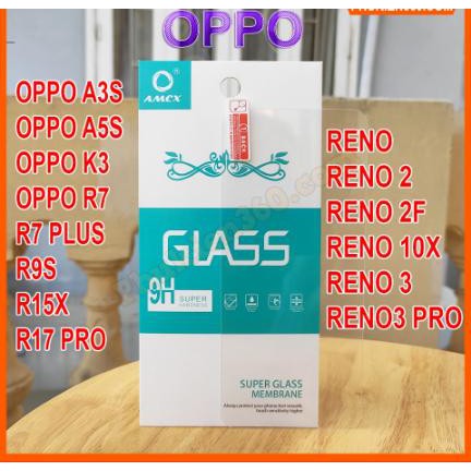 Cường lực 2,5d trong suốt Oppo Reno 2 2f 2z 3 4 5 6 6z 7 7z 8 8z pro k3 k5 A1k A3s A5s A7 F7 F9 F11 pro