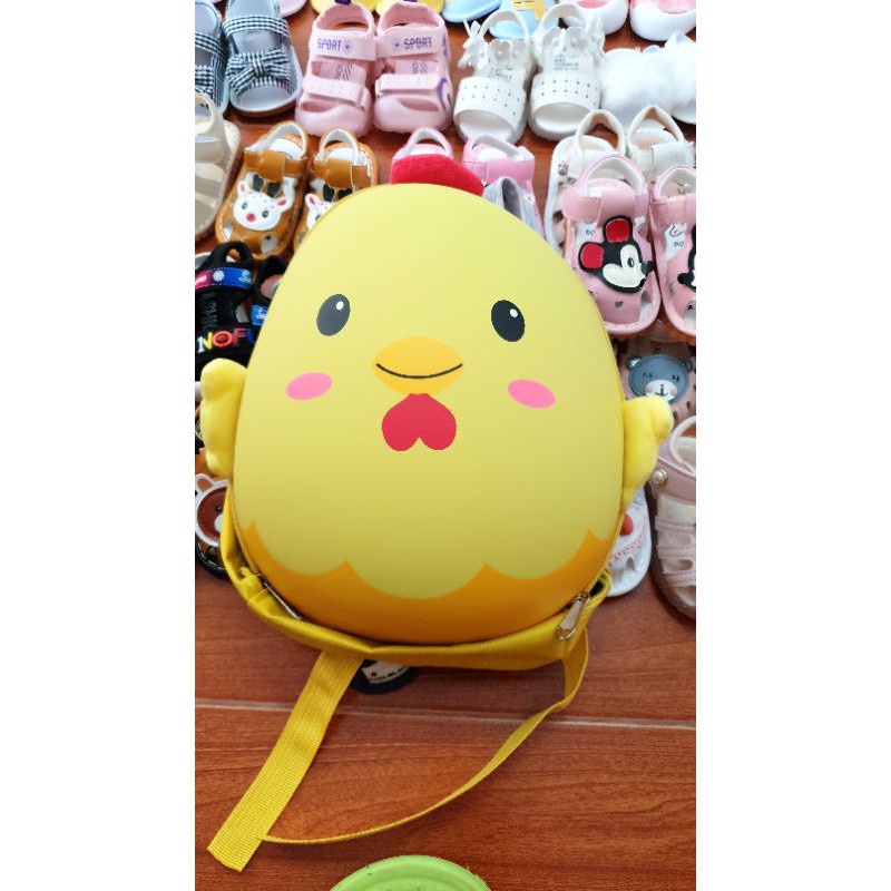 Balo Của Bé 💖FREESHIP💖 Balo hình con gà cho bé ngộ nghĩng - Hàng mới về