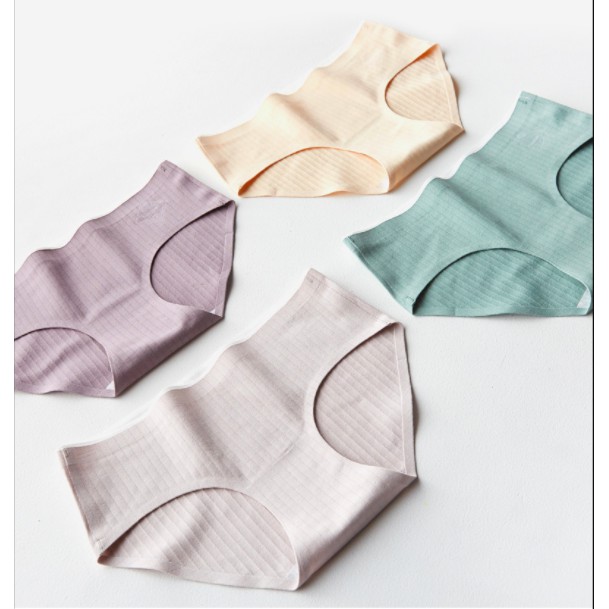 Quần lót nữ không đường may cotton cao cấp thoáng khí QL14 | BigBuy360 - bigbuy360.vn