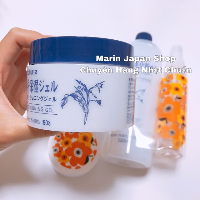 (Có video mua hàng)Kem dưỡng ý dĩ Naturie Skin Conditioning Gel Nhật Bản