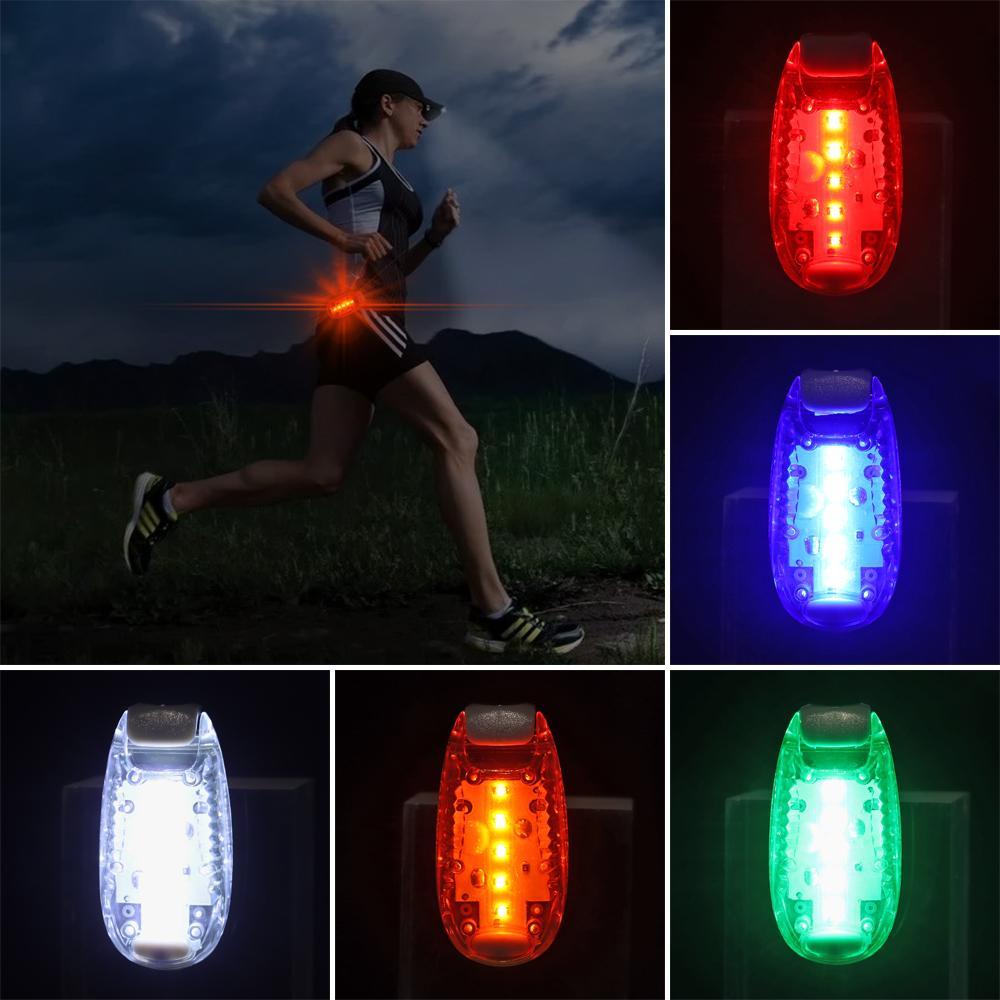 Đèn Led Cảnh Báo 5 Bóng Đa Năng Gắn Đuôi Xe Đạp Leo Núi SHOUKEY