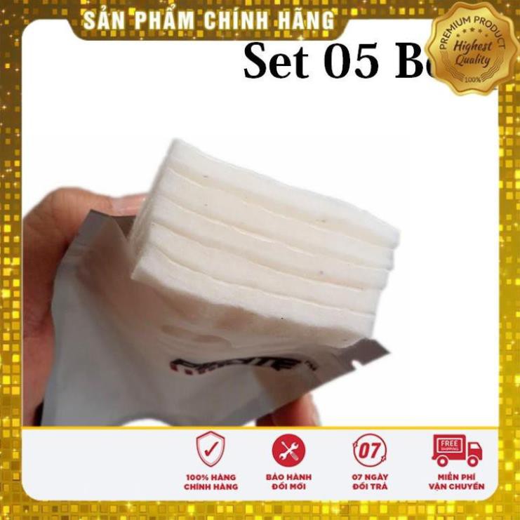 ⚡️GIÁ GỐC⚡️ Túi Zip 5 Bông Cotton - Dùng Cho Thiết Bị Hóa Hơi | BigBuy360 - bigbuy360.vn