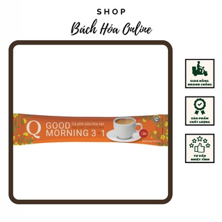 1 ống cà phê sữa hòa tan good morning 20g