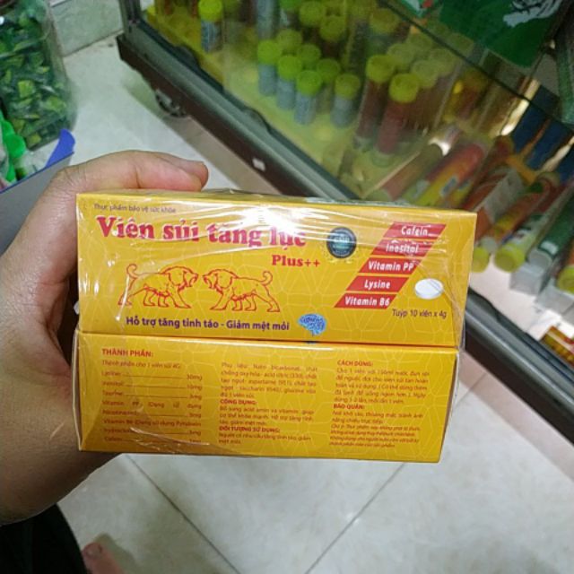Viên sủi Tăng lực | Thế Giới Skin Care