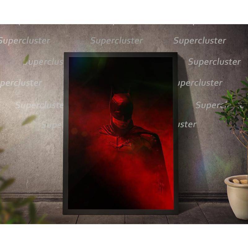 Dc Tranh Treo Tường Trang Trí Hình Người Dơi