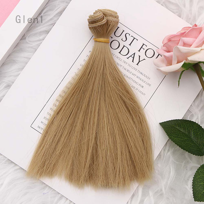 Tóc nối giả dài 15cm cho búp bê