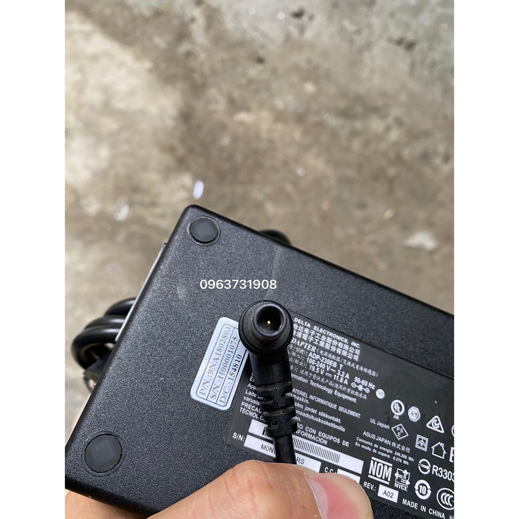 Sạc laptop msi 19.5v 11.8A ge62mvr 7rg