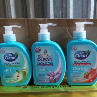 Sữa Rửa Tay Dr. Clean dâu, táo,  200g