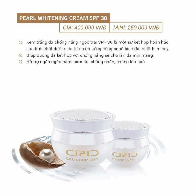 Face ngọc trai trắng da cao cấp