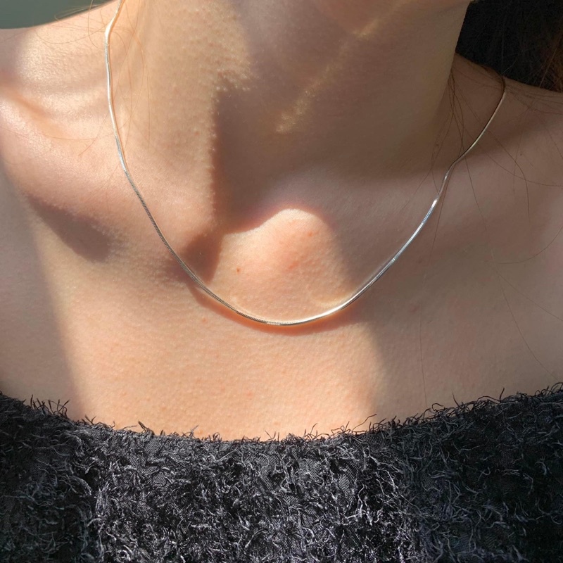 DÂY CHUYỀN MÌ MẶT BẠC LOVE