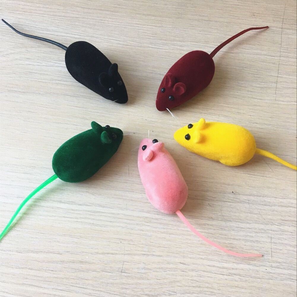 Đồ Chơi Chuột Giả Có Âm Thanh Vui Nhộn Cho Mèo Cưng