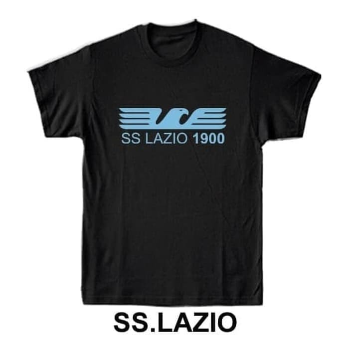 Áo Thun Trơn In Họa Tiết 30s Distro Ss Lazio 1900 Chất Lượng Cao