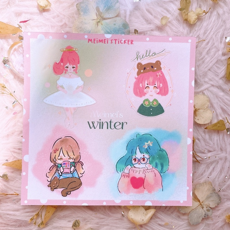 Giao Mùa Ngọt Ngào - Sticker Kim Tuyến - Meimei Sticker