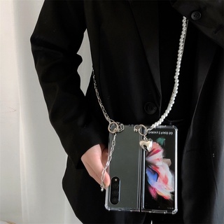 Ốp điện thoại chống sốc trong suốt cho Samsung Galaxy Z Fold 7 6 5 4 3 2 5G