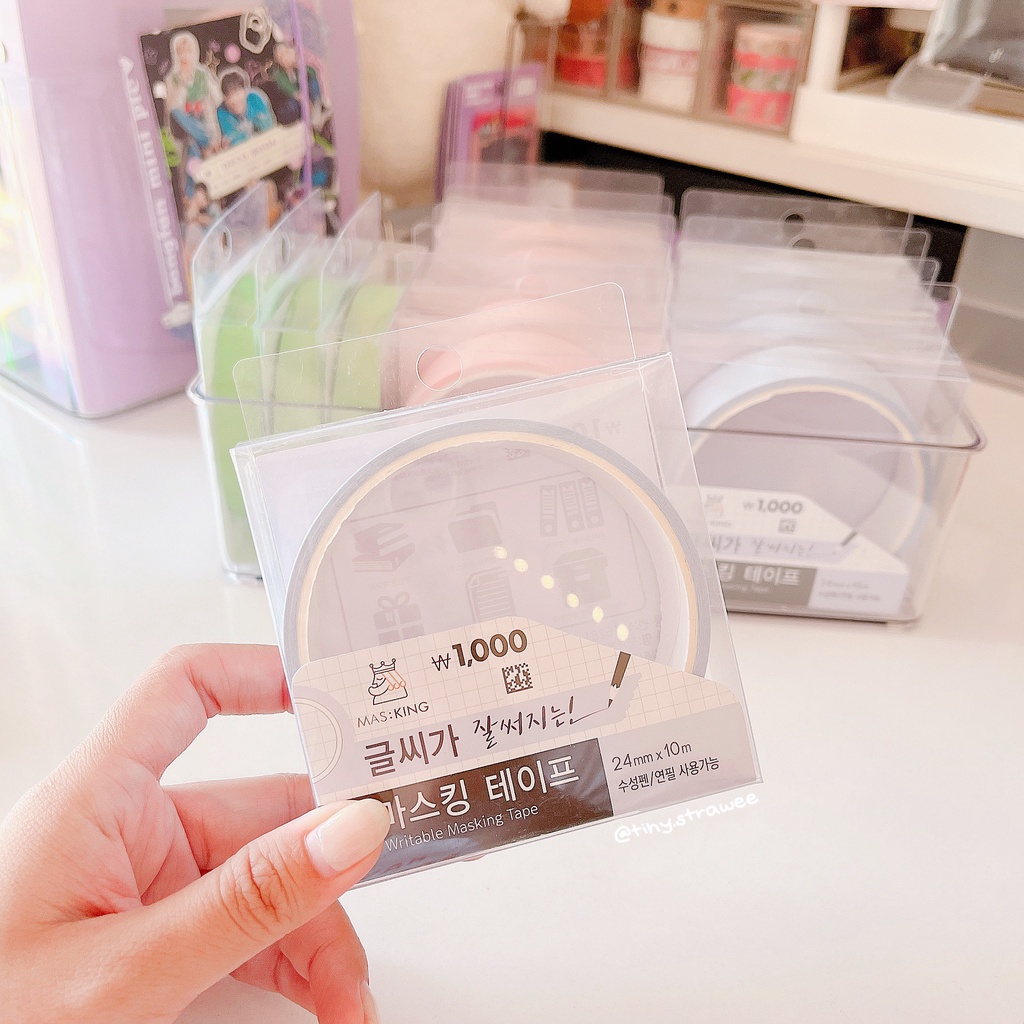 Washi tape Daiso Hàn | Tiny Strawee