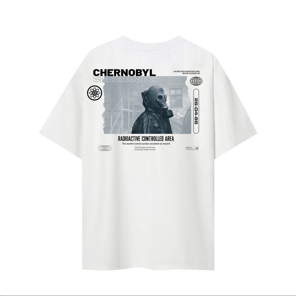 Áo phông form rộng unisex Localbrand -  THE SIX - Chernobyl [T609] | BigBuy360 - bigbuy360.vn