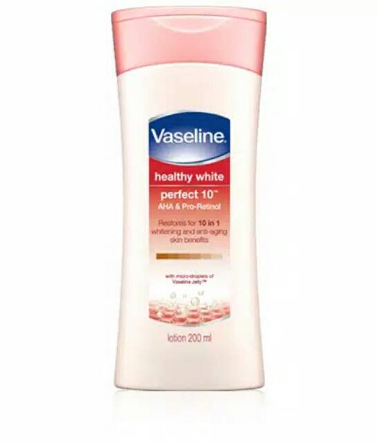 (hàng Mới Về) Sữa Dưỡng Thể Vaseline 10 Màu Trắng Chăm Sóc Sức Khỏe