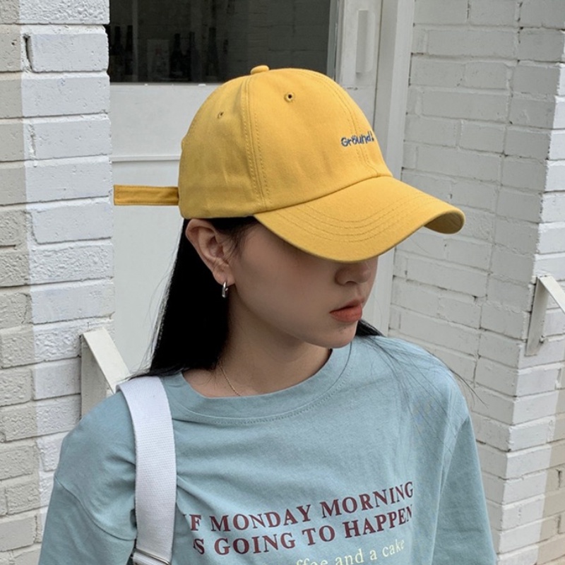 Nón Lưỡi Trai Thêu Chữ Đơn Giản Cá Tính