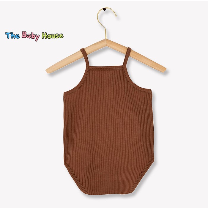 Bộ Áo Liền Thân Cho Bé  𝐅𝐑𝐄𝐄𝐒𝐇𝐈𝐏 Bodysuit Không Tay Phong Cách Đơn Giản Thoải Mái Dễ Thương Cho Bé Trai Bé Gái