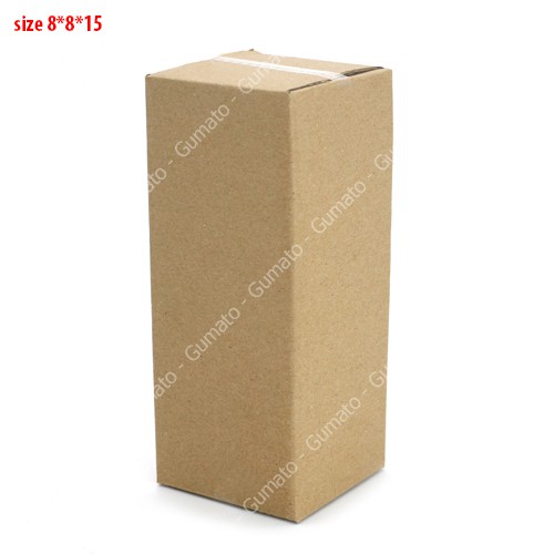 Hộp giấy P8 size 8x8x15 cm, thùng carton gói hàng Everest