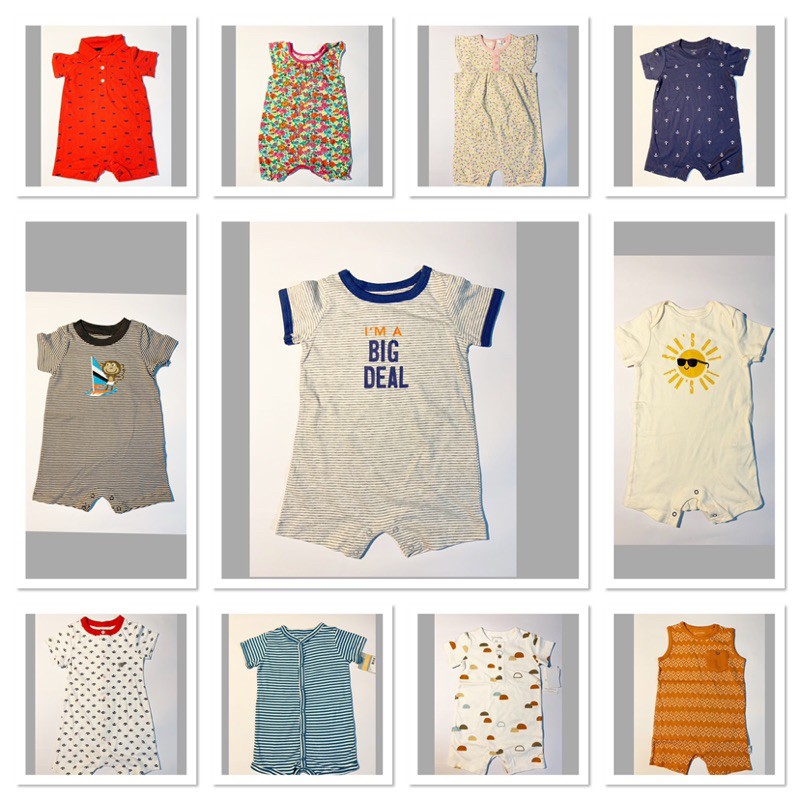 Lẻ = sỉ Body đùi các hãng Carter, Old Navy,... xuất dư cho bé (Mẫu ngẫu nhiên)