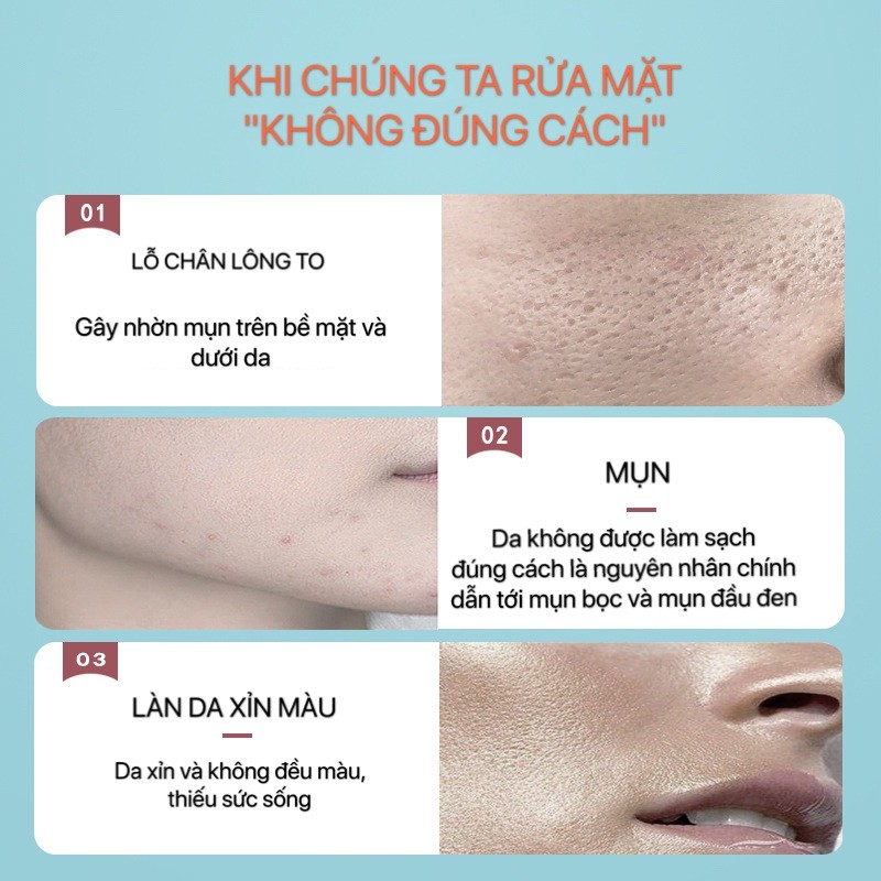 Máy Rửa Mặt Và Mát Xa Da Mặt Ysmango Bảo Hành 6 Tháng Cao Cấp Chính Hãng - Sóng Siêu Âm - Láng Mịn - Nâng Cơ - Sạch Sâu