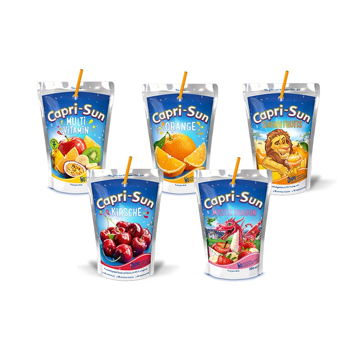 (5 vị) Nước Trái Cây Capri-Sun gói 200ml | BigBuy360 - bigbuy360.vn