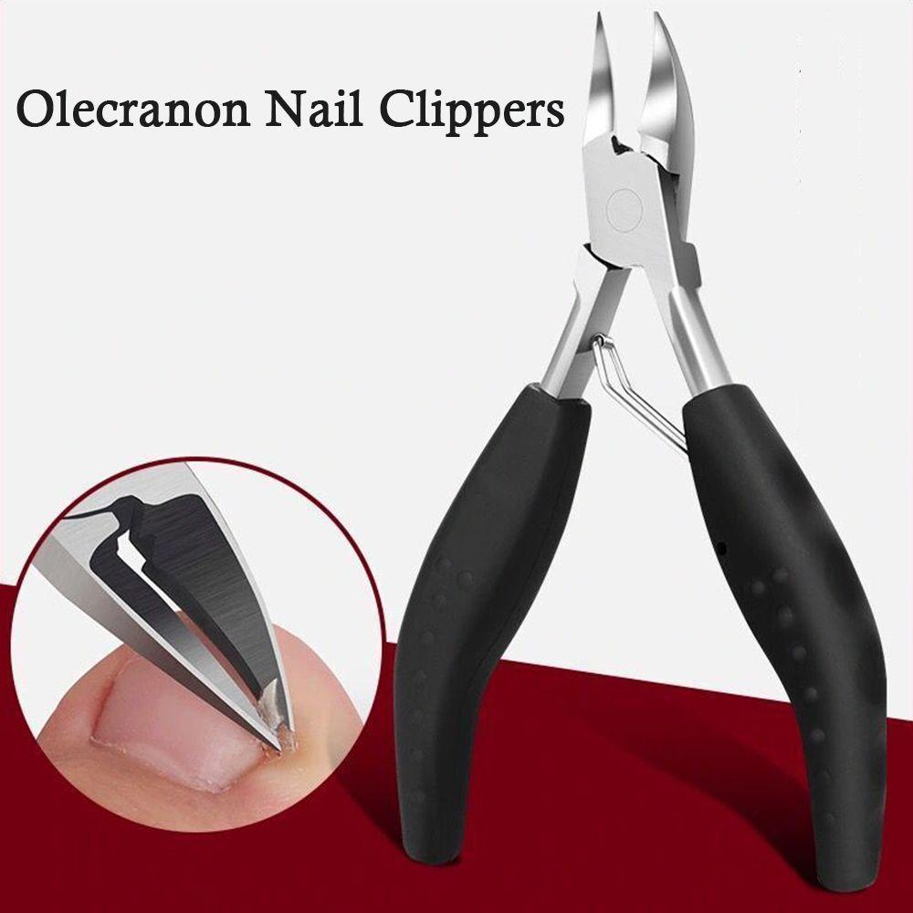 Kềm Cắt Móng Tay Bằng Thép Không Gỉ Với Tay Cầm Cao Su Tiện Dụng