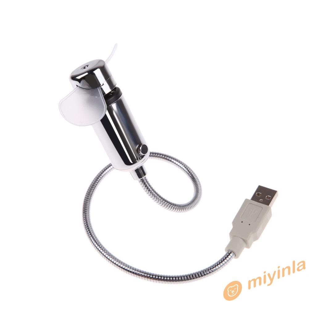 Quạt Usb Mini Có Đèn Led Hiển Thị Thời Gian