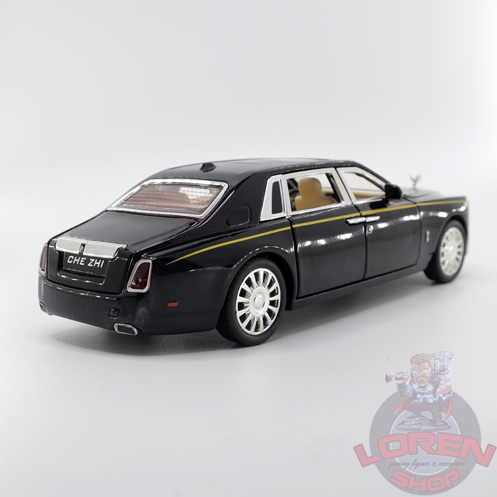 Mô hình Ô tô kim loại Rolls Royce Phantom VIII, xe siêu sang đồ chơi tỷ lệ 1:32 dài 17cm lorenshop