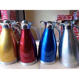 Phích giữ nhiệt 2l vỏ inox