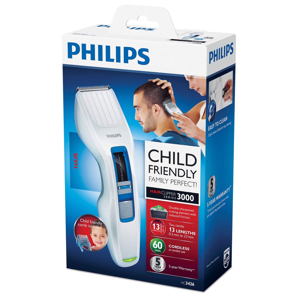 Tông đơ cắt tóc philips Hc3426/ Philips HC1055 - bảo hành 24 tháng